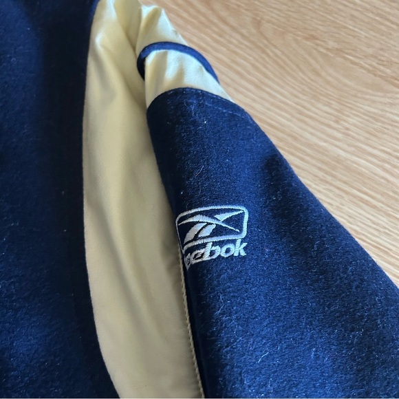 Vintage Reebok Tennessee Titans Letterman Jacket Youth Medium - Picture 5 of 10